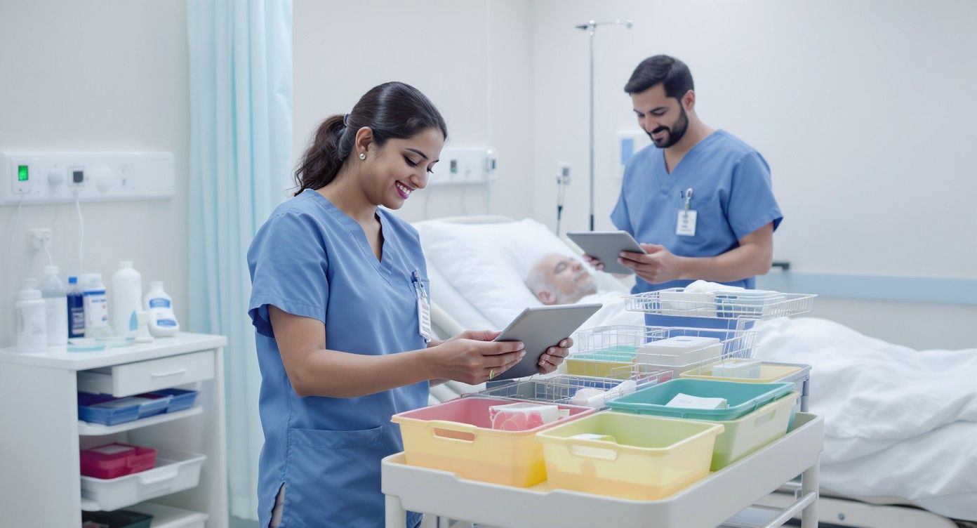 Healthcare workplace organization